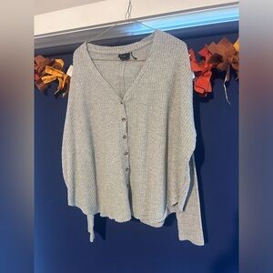 OUT FROM UNDER oversized button up tunic S